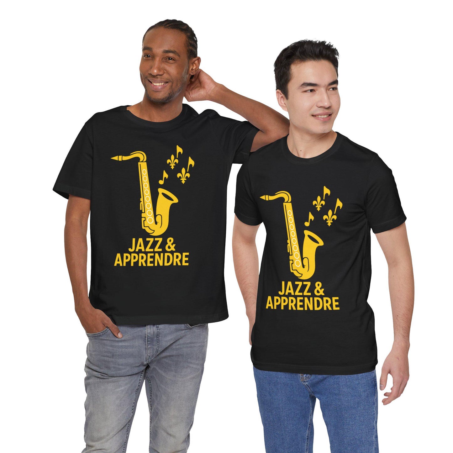 Jazz Notes - T-shirt Jazz & Apprendre