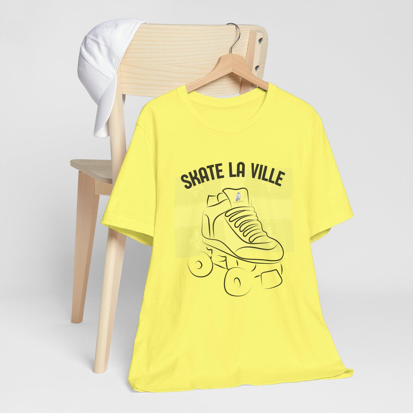 French Skate Cool - T-shirt Skate la Ville Retro (Edition MTL)