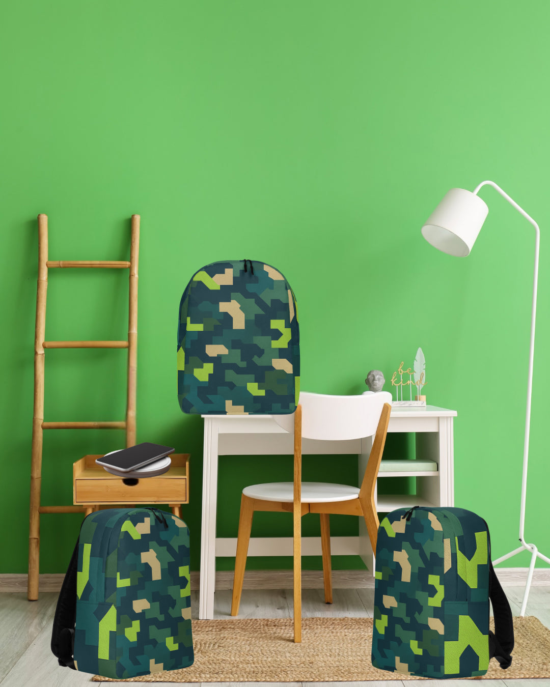 Urban Tactical Camo Backpack – Sac à dos camouflage urbain pour garçons aventuriers