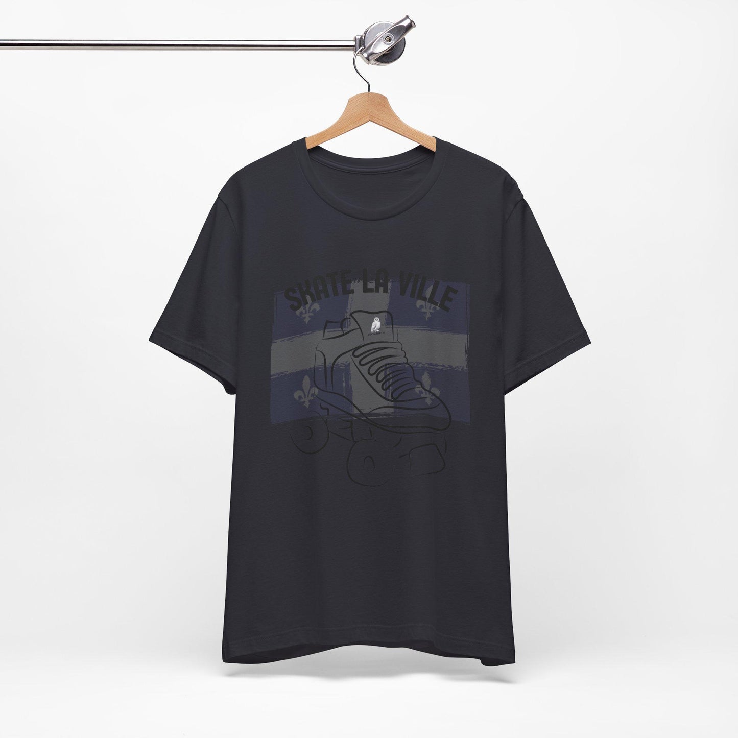 French Skate Cool - T-shirt Skate la Ville Retro (Edition MTL)