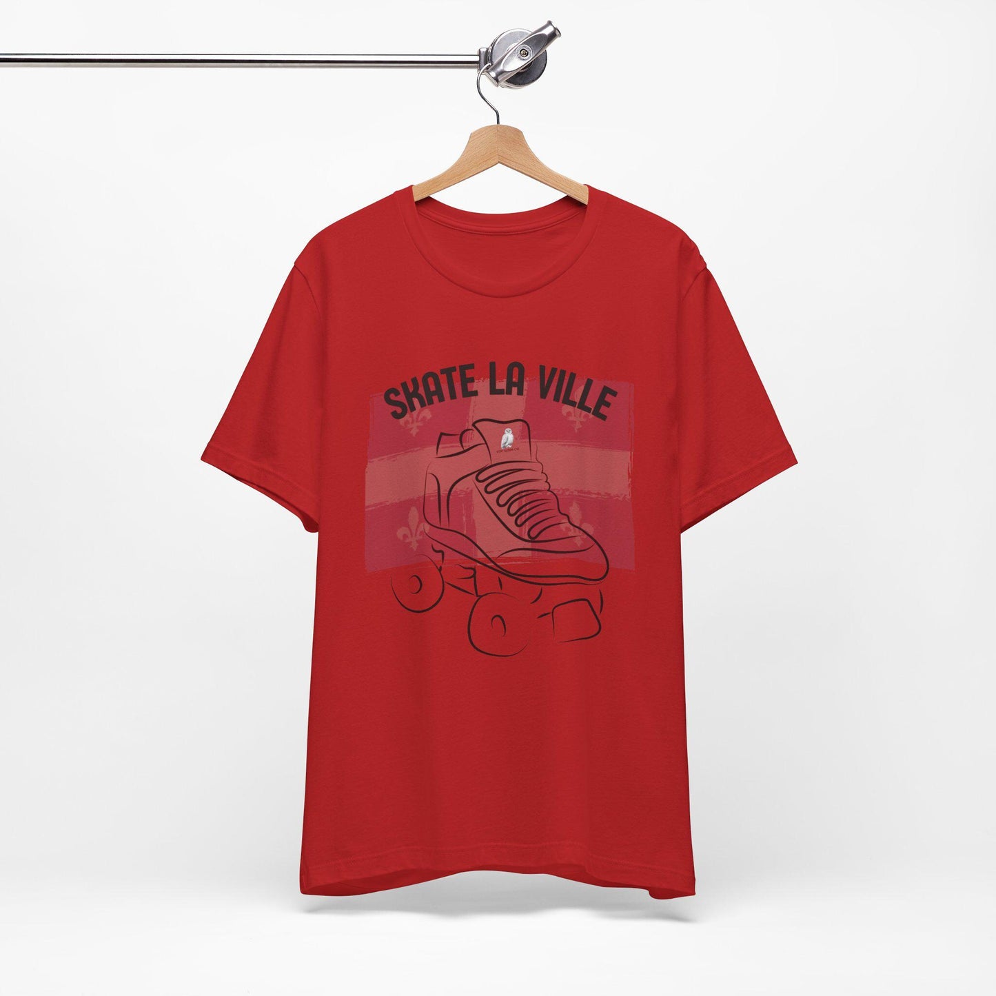 French Skate Cool - T-shirt Skate la Ville Retro (Edition MTL)