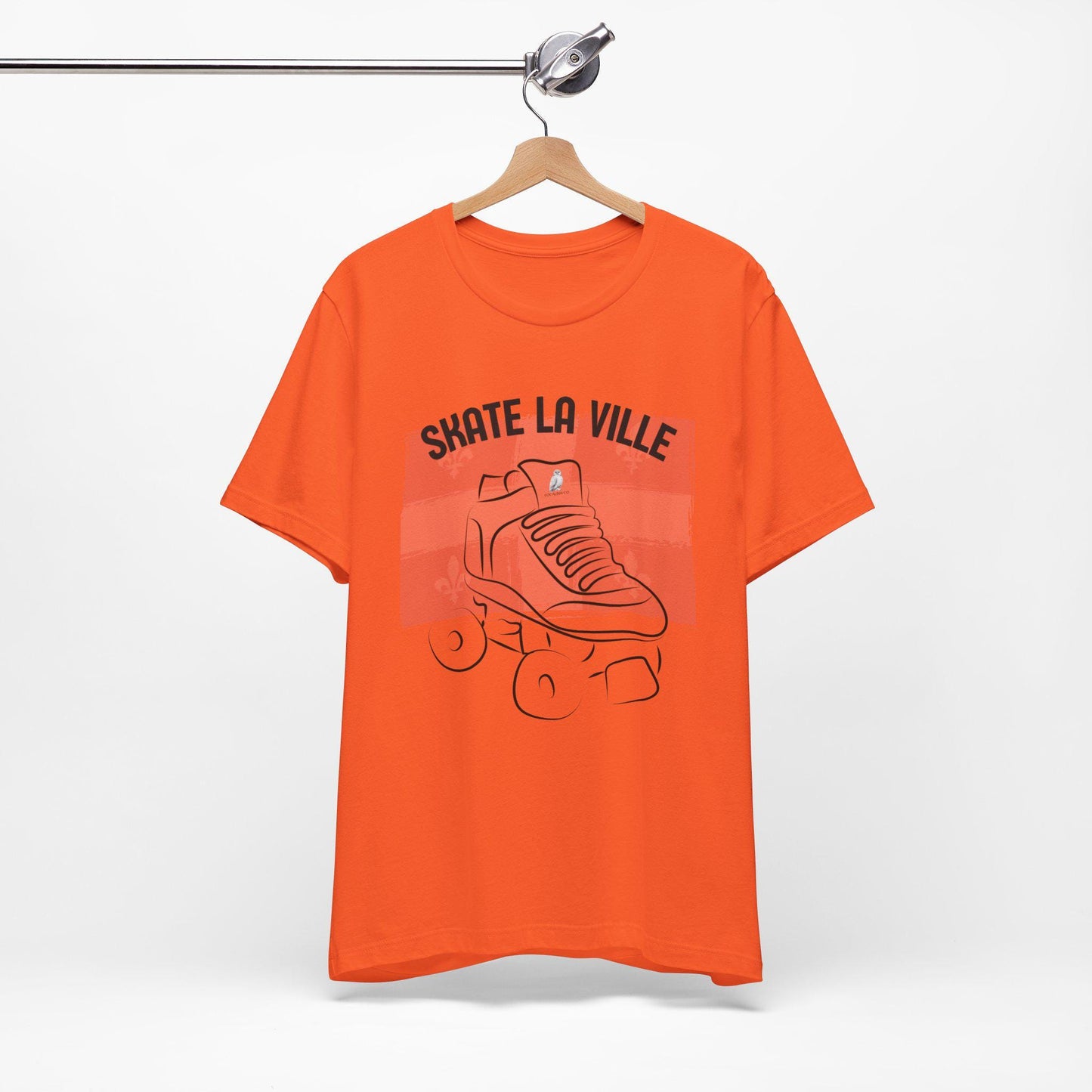 French Skate Cool - T-shirt Skate la Ville Retro (Edition MTL)