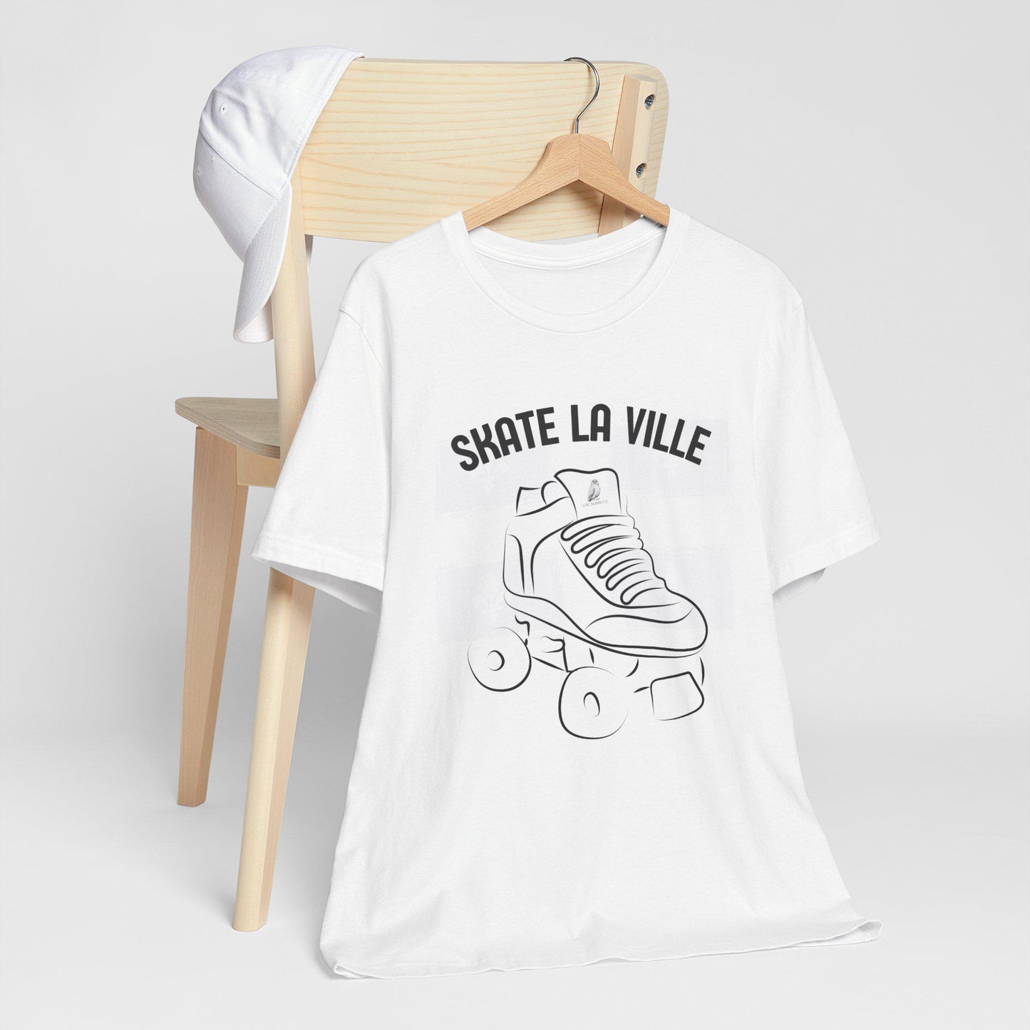 French Skate Cool - T-shirt Skate la Ville Retro (Edition MTL)