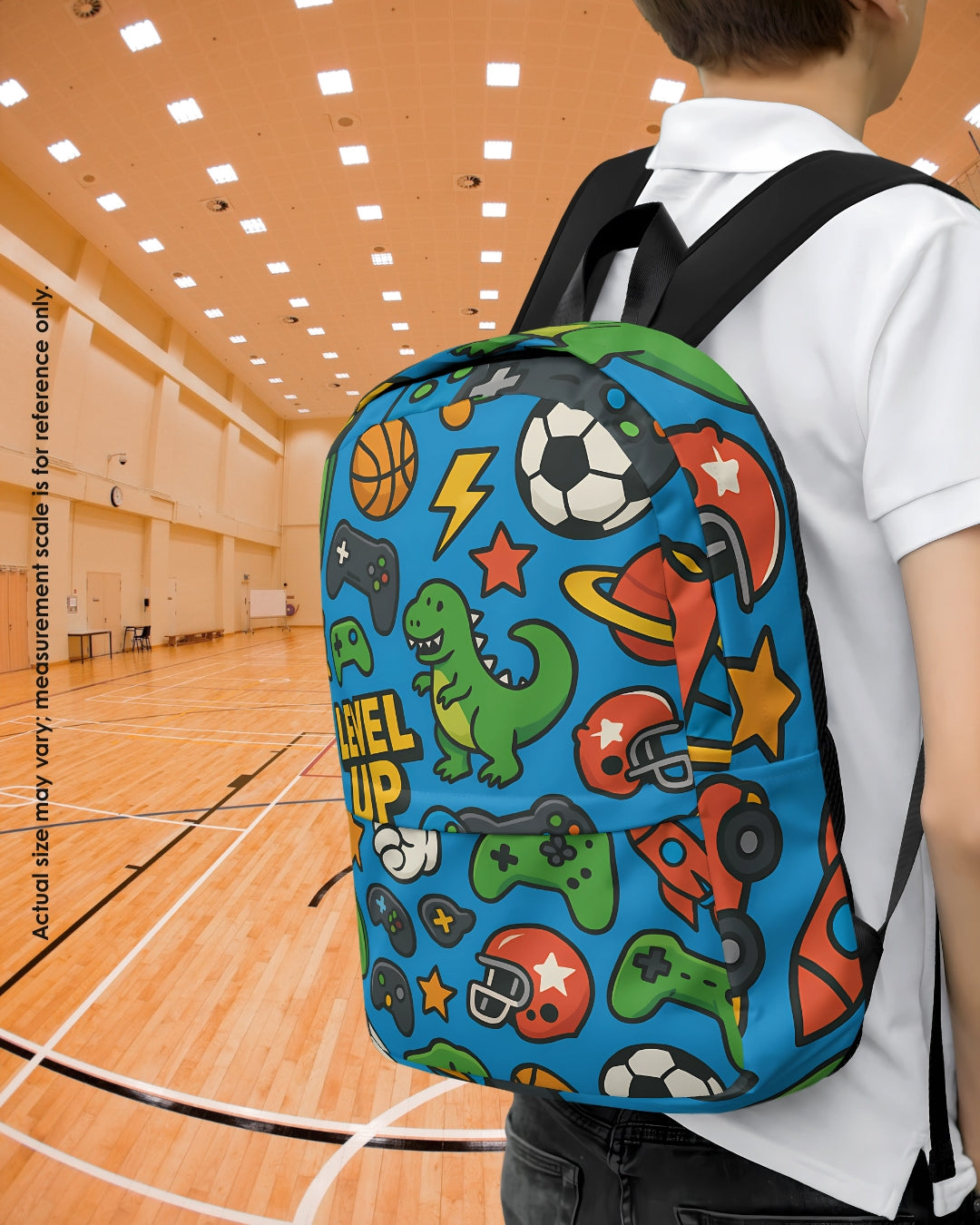 🎮 Level Up Backpack – For Fun-Loving Boys Who Game, Play & Dream Big 🦖