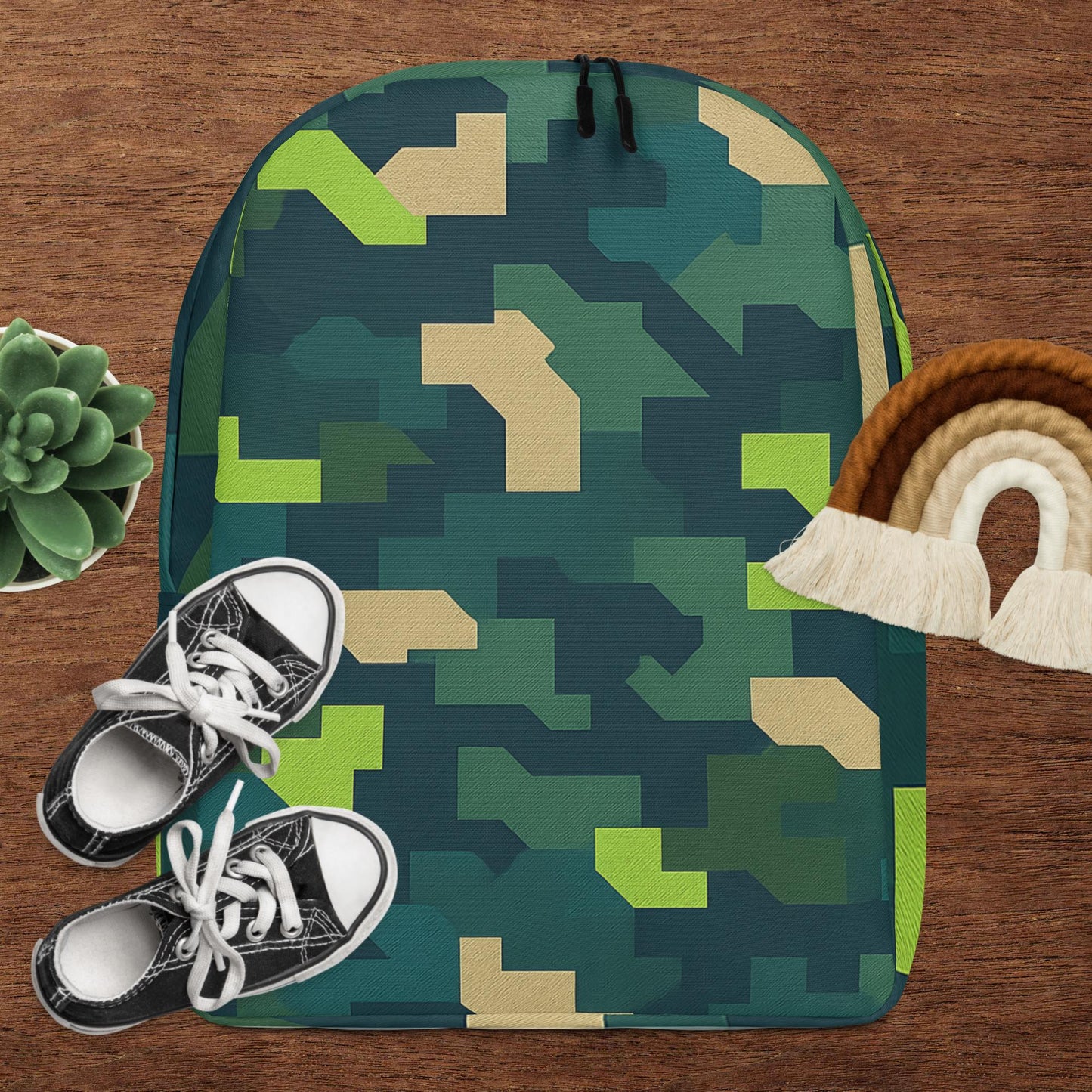 Urban Tactical Camo Backpack – Sac à dos camouflage urbain pour garçons aventuriers