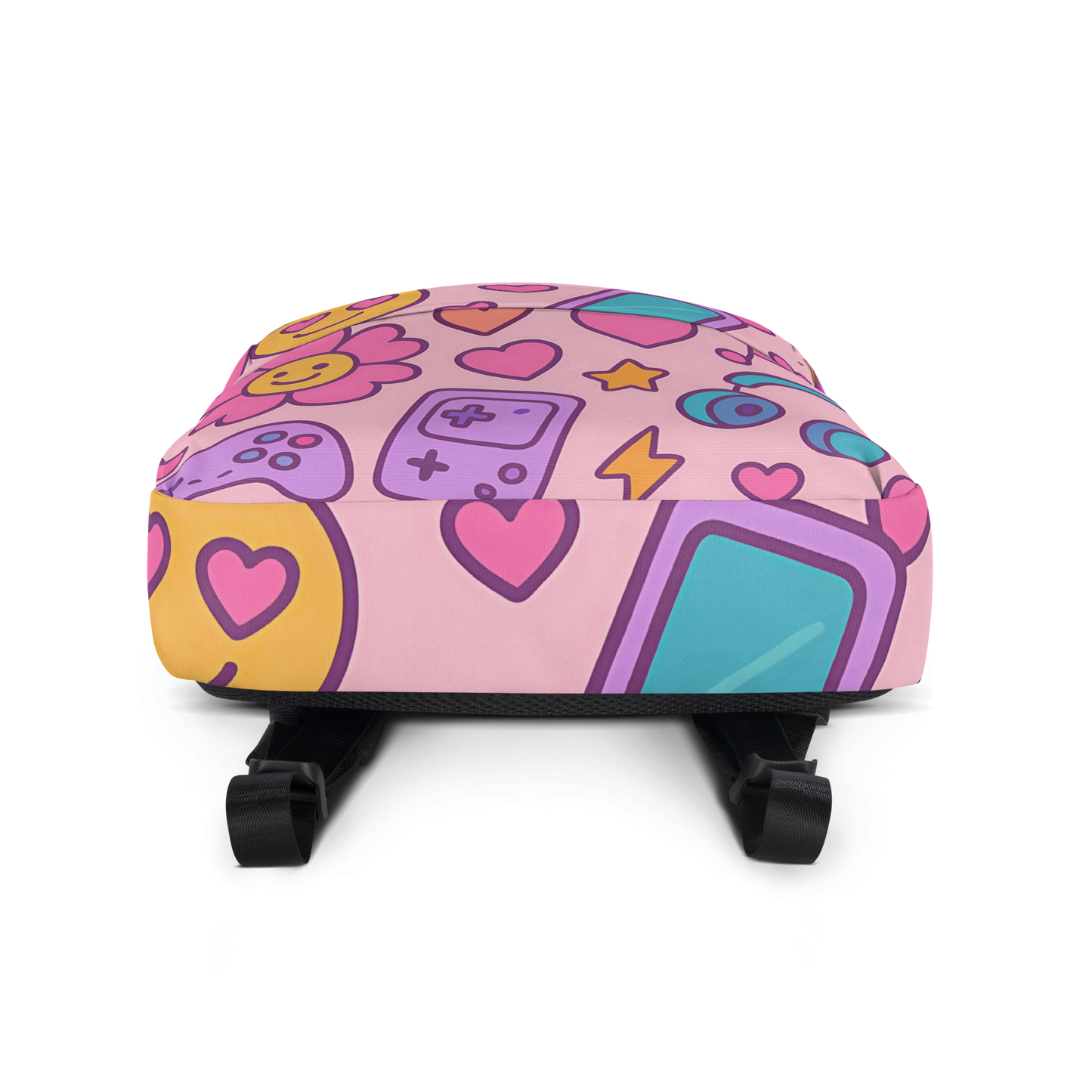 🎀 LOVE Tech-Style Backpack for Girls 💖🎒