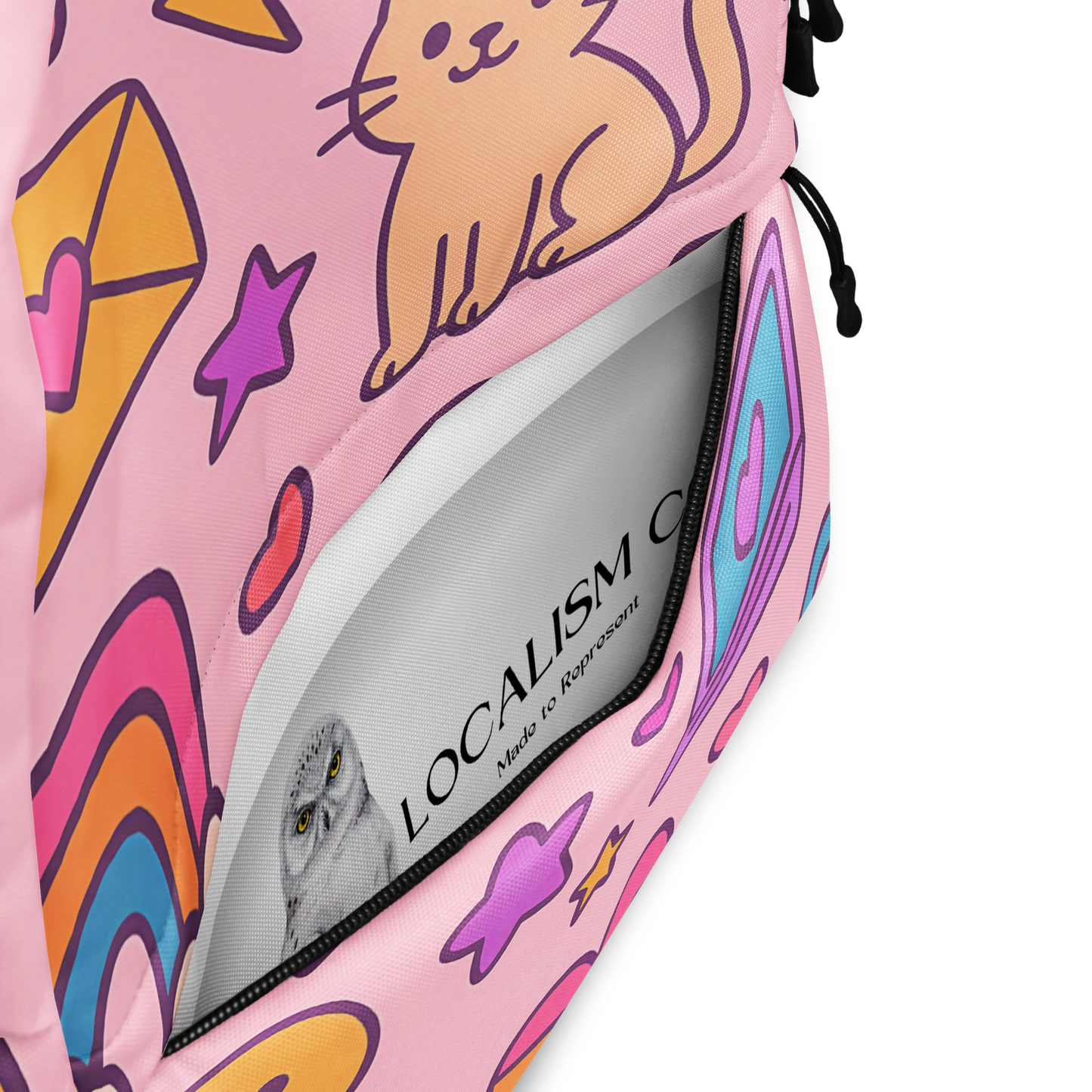 🌈 Kitty Rainbow Backpack for Girls | Sac à Dos Chat Arc-en-Ciel Pour Filles Âgées de 5 à 12 Ans 🎒✨