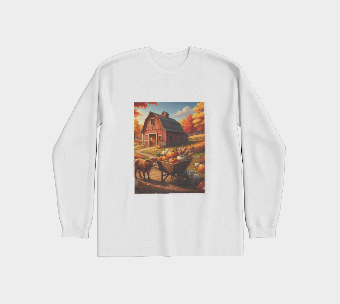 Cozy Farmstead Harvest Art - Canadian Thanksgiving Farm Decor